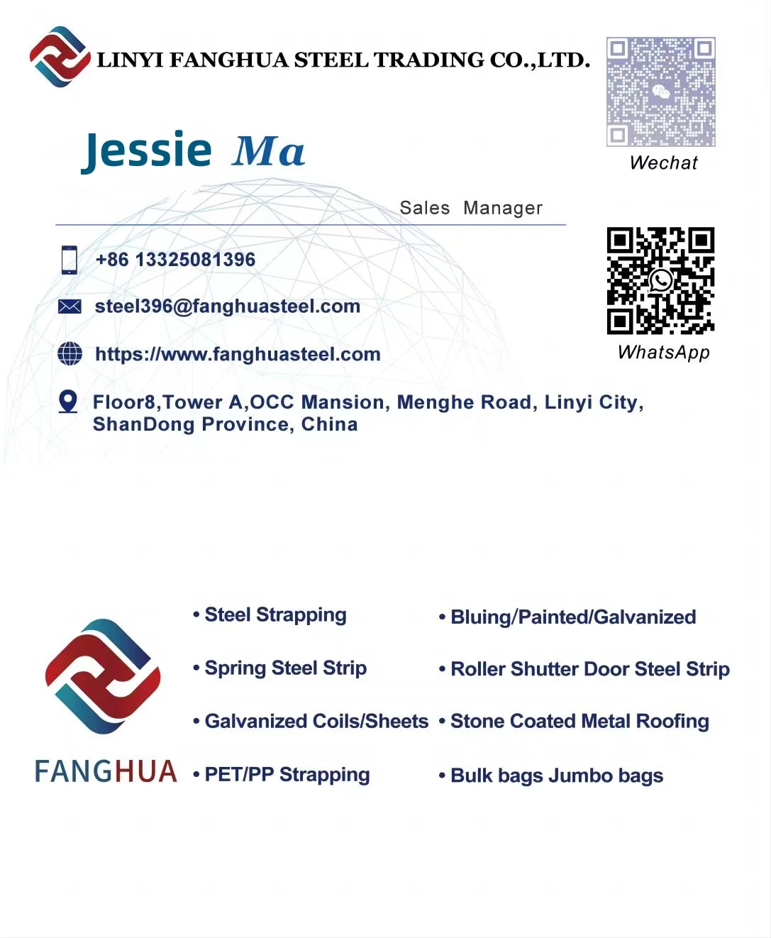 Galvanized steel strapping - Linyi FangHua Steel Trading Co.,Ltd