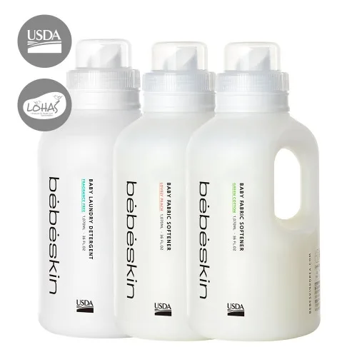 Korean Laundry Bebeskin Baby Fabric Softener Baby Powder Fragrance