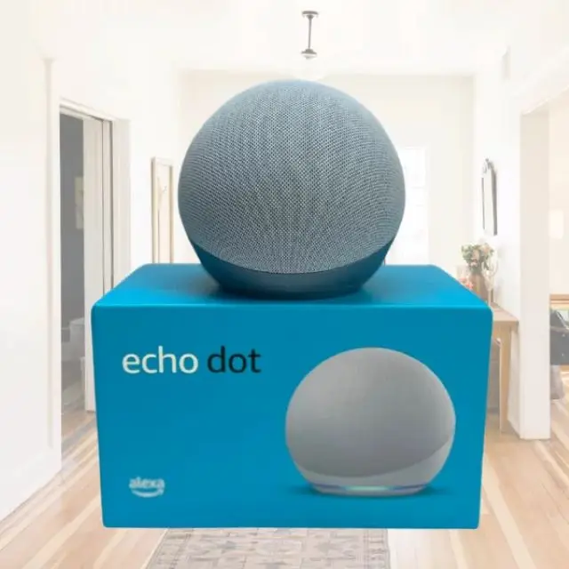 Amaz0n Echo Dot 5th Generation Voice Ai Control Ceiling Speaker Echo