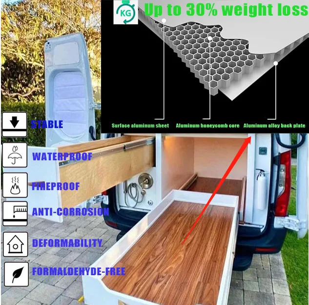 Rv Customized Aluminium Bed Lightweight Waterproof Bed For Caravan