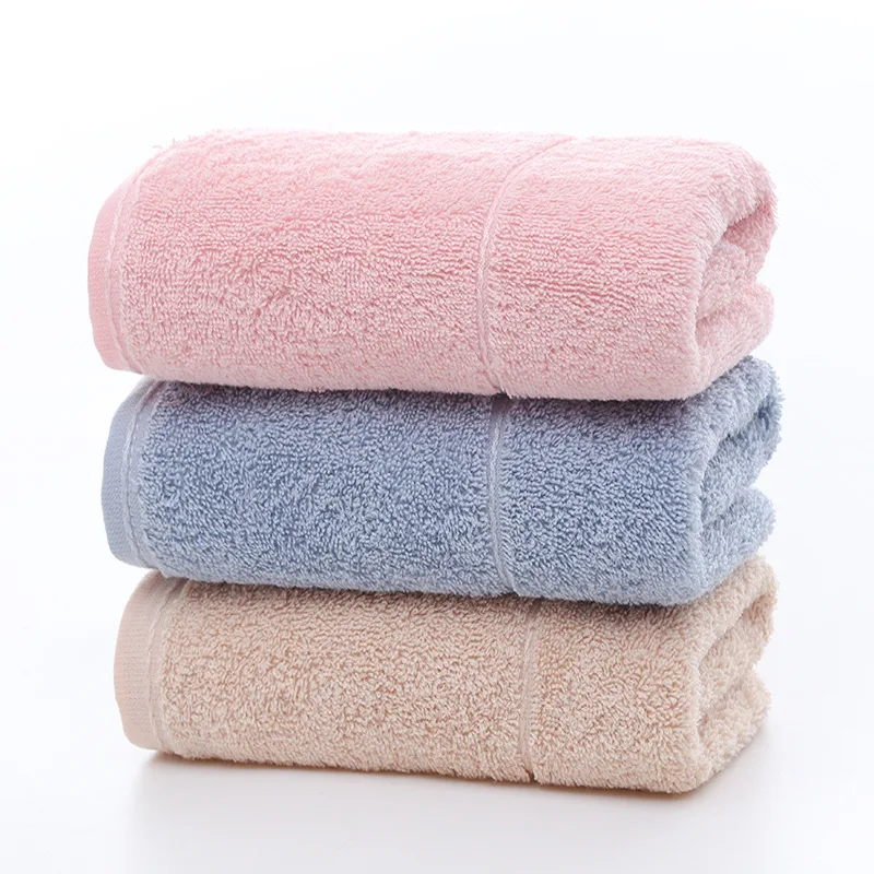 Super Soft & Absorbent Bath Towel Set Of 2 - 27.5x55 Inches, 480 GSM - Aqua Blue Floral Jacquard Cotton Towels For Bathroom