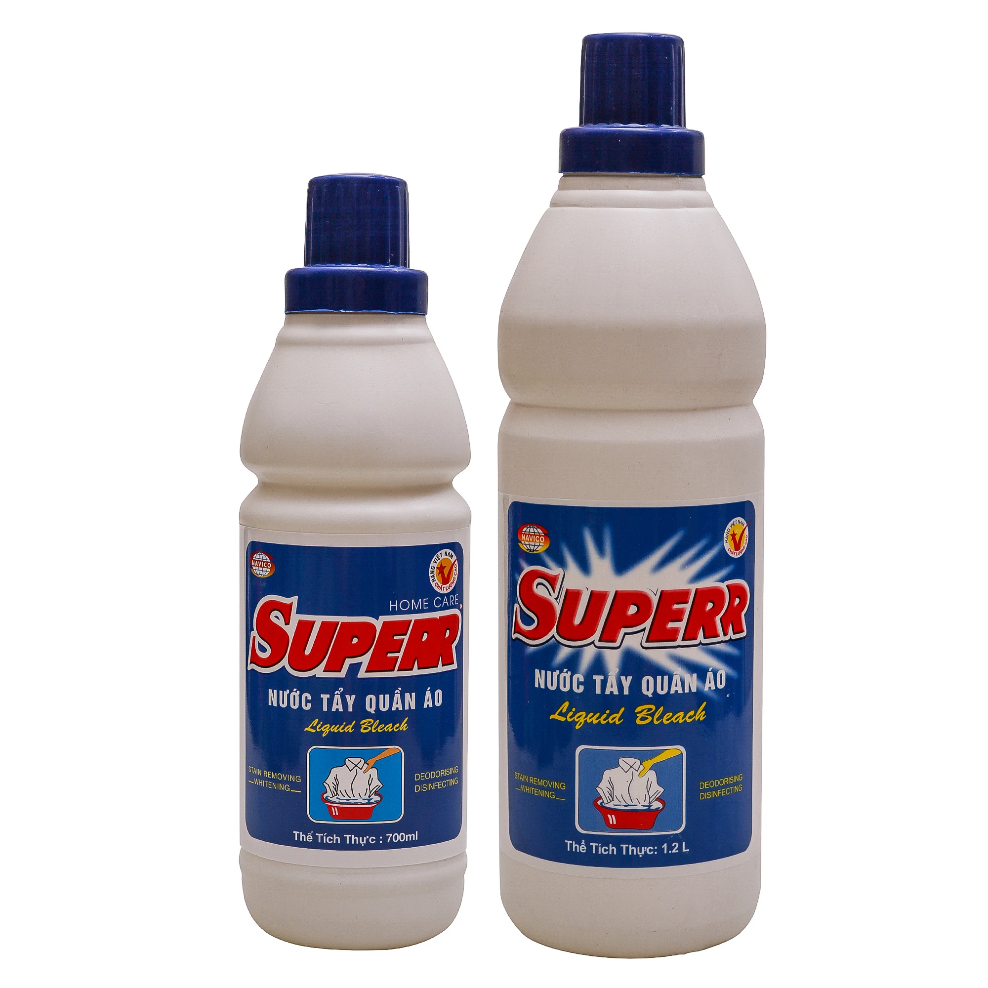 Superr Brand Multipurpose Javel Bleach Made In Vietnam Versatile