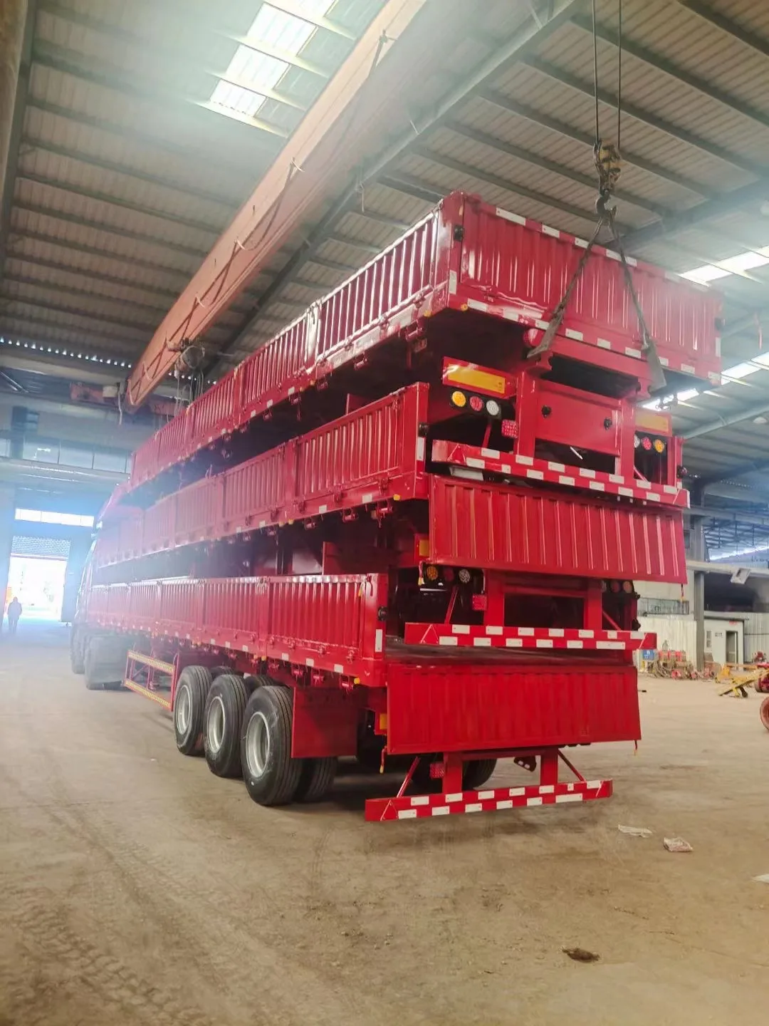 Fence Stake Van Curtain Box Drop Dump Tipper Transport Flatbed