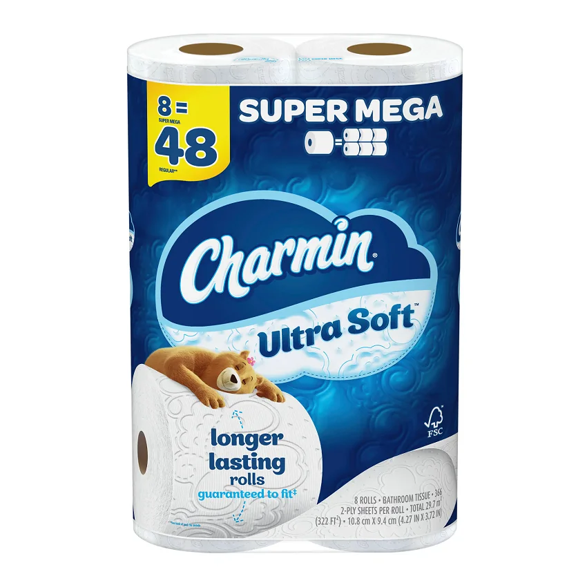 Charmin Ultra Soft Touch Toilet Paper,24 Family Mega Rolls Buy