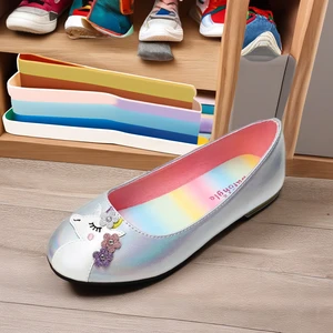 Fashionable Girl Shoes Ballet Flats Children's Casual Leather Children's Dress Princess Shoe