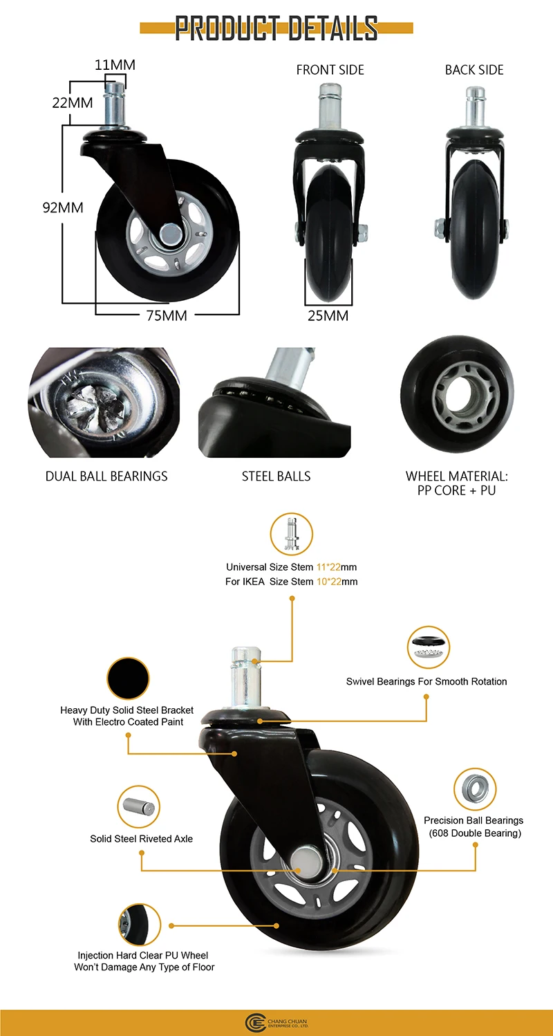 Office Furniture Caster Wheels Buy Caster Wheels Office Furniture