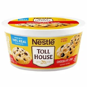 Original Taste for Toll House Sweet Spicy Chocolate Cheese Flavor Cookie Dough Hard Texture Box Packaging