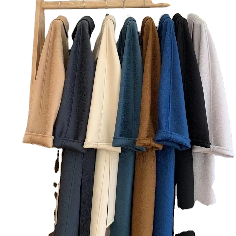Winter Warm Beautiful Wool Blend Coat For Women Long Knee Length Wool Fashion Coat For Women Designer - Image 1