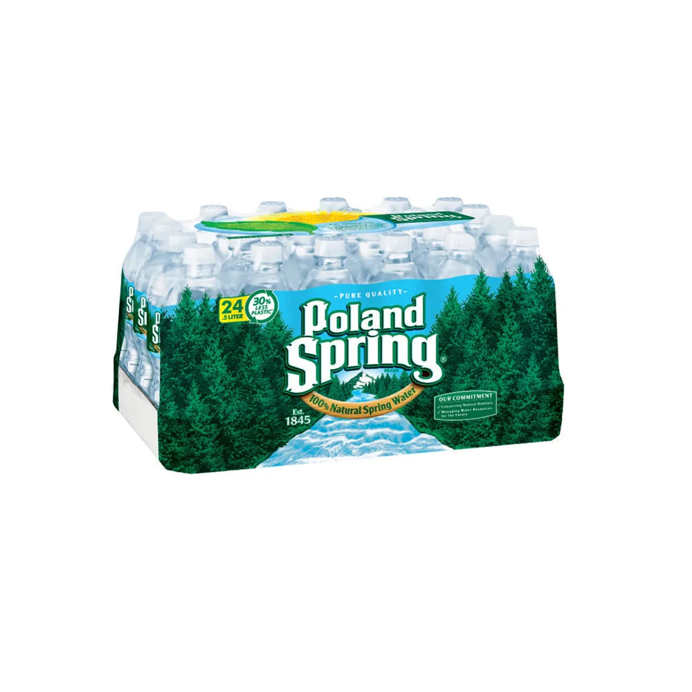 Poland Spring 100 Natural Spring Water 8oz Bottle (pack Of 15 Total Of 120 Fl Oz) Buy Poland