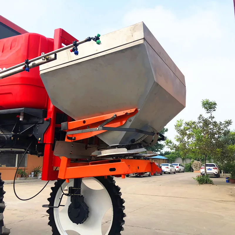 Spreader Sprayer Tractor with 600L Fertilizer Spreader, Chicken, Cattle and Sheep Manure Spreader Machine