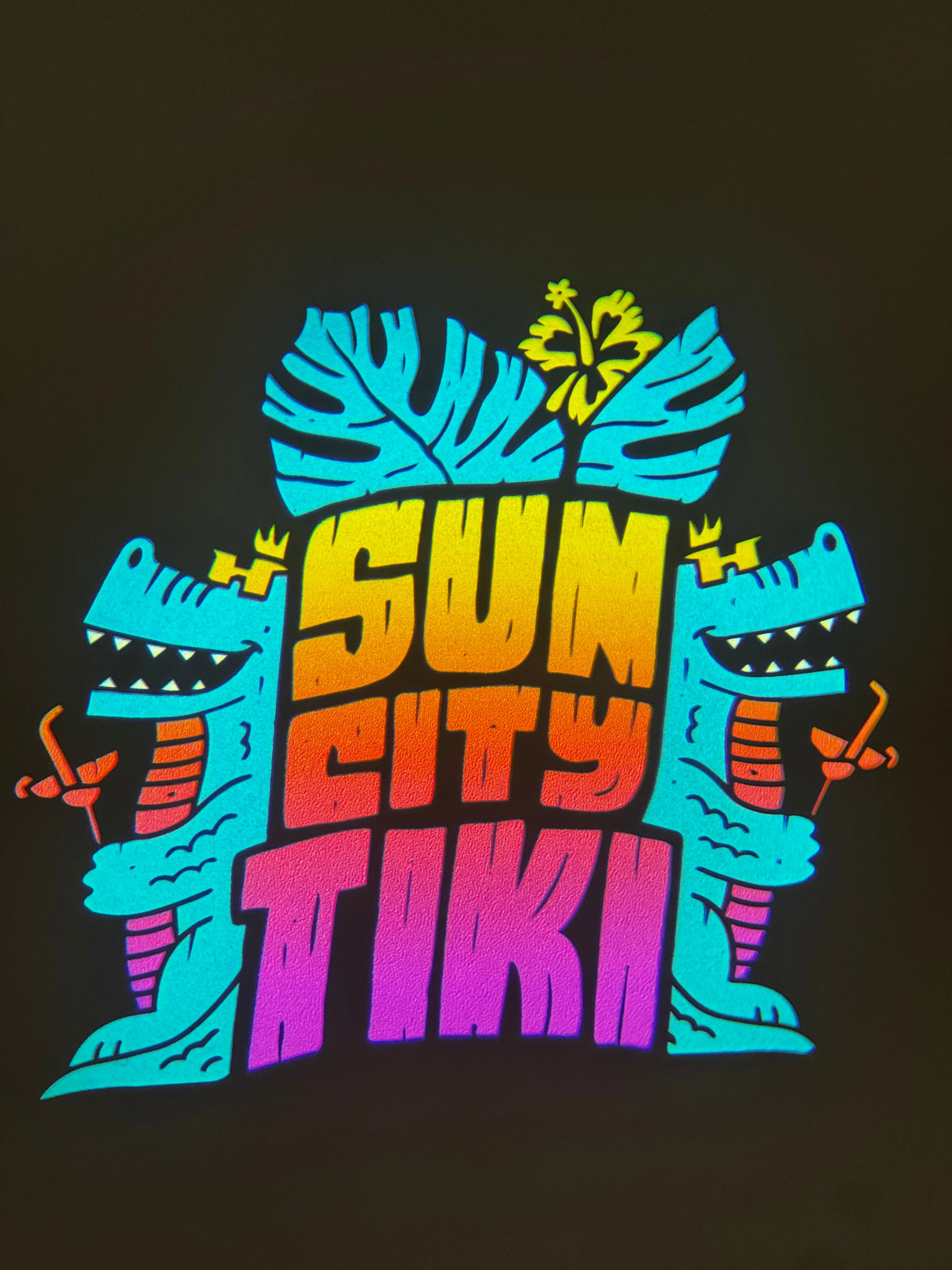 Sun City Tiki Custom Full Color Gobo