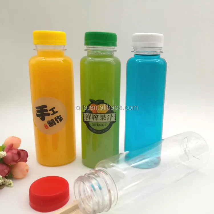 Lot De 18 Bouteilles En Plastique 500ml Résistantes à La Chaleur Avec Couvercles - Idéales Jus, Smoothies, Lait