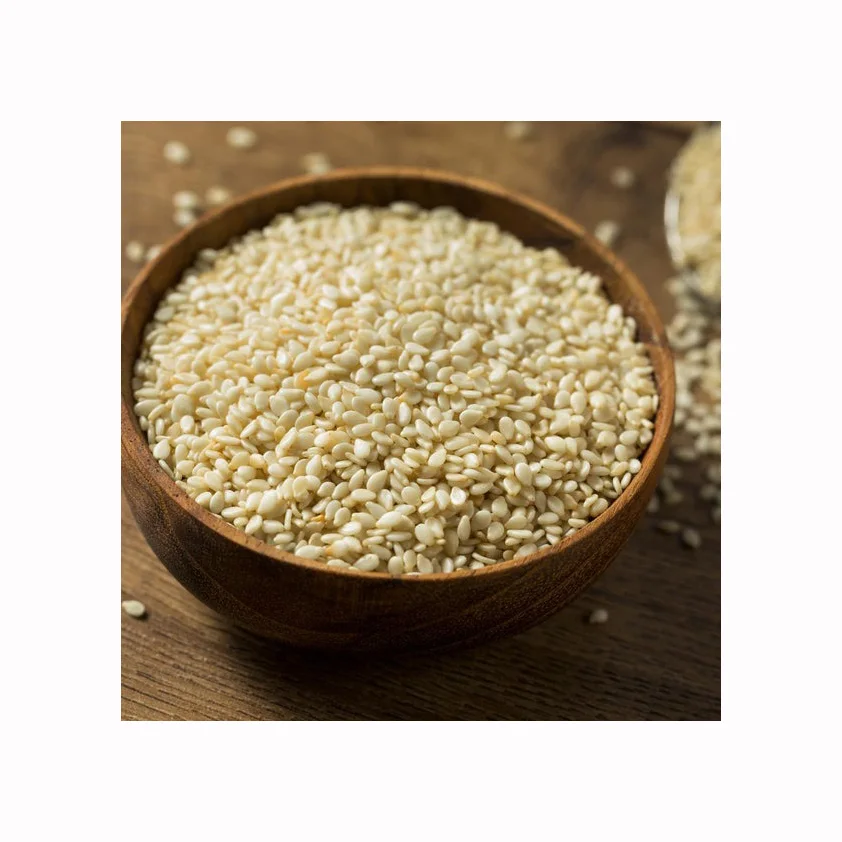 Hulled Sesame Seed Fully Processed Seed White Natural Sesame Seeds For