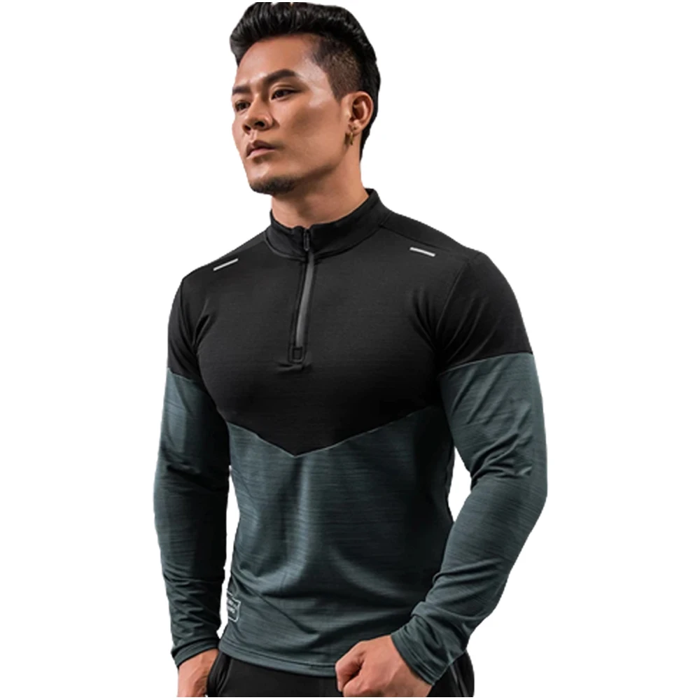 Dry Fit Compression Shirt Men Rashgard Fitness Long Sleeves Running ...