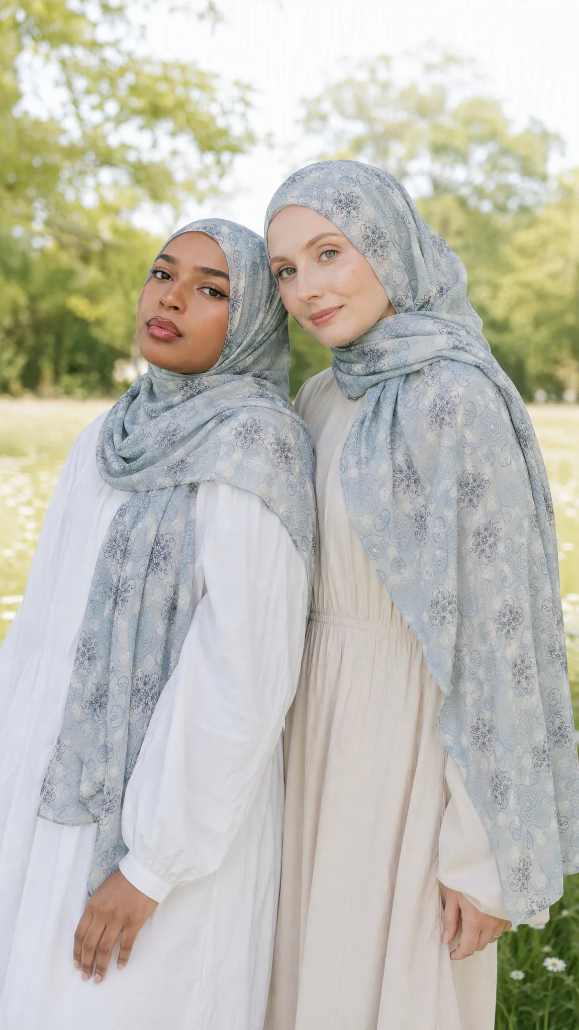 Custom Printed Modal Hijab