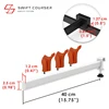White Bracket & Orange Holder