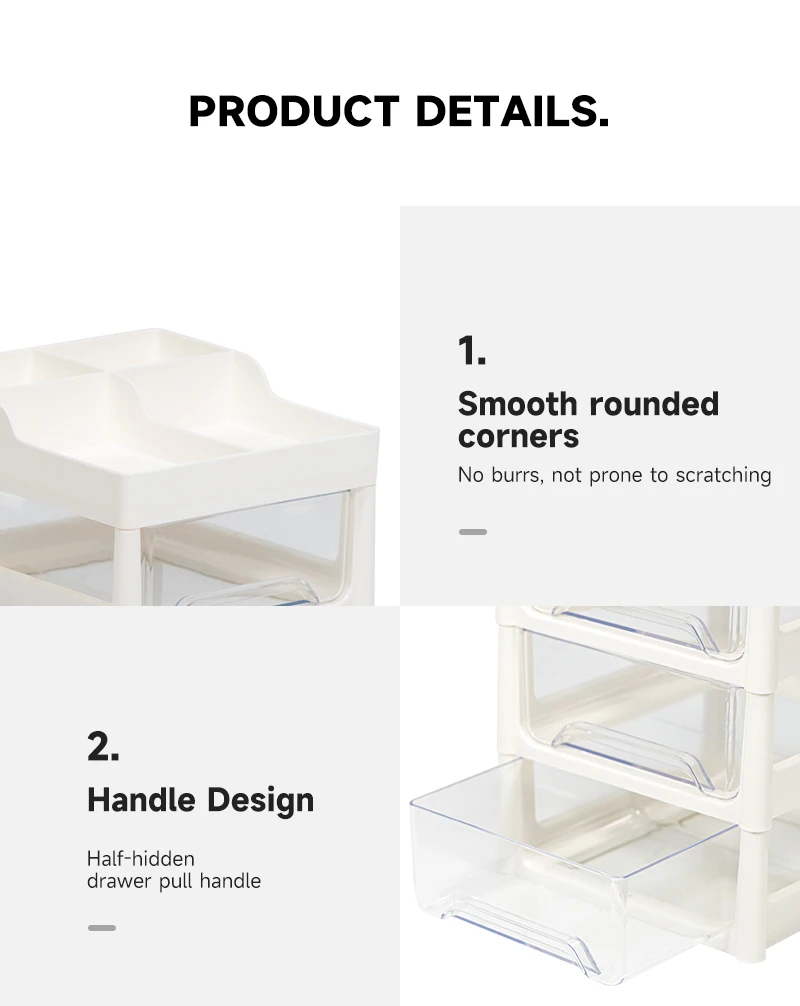  5133b1 3 new arrival multi functional desktop dresser drawer storage box-10