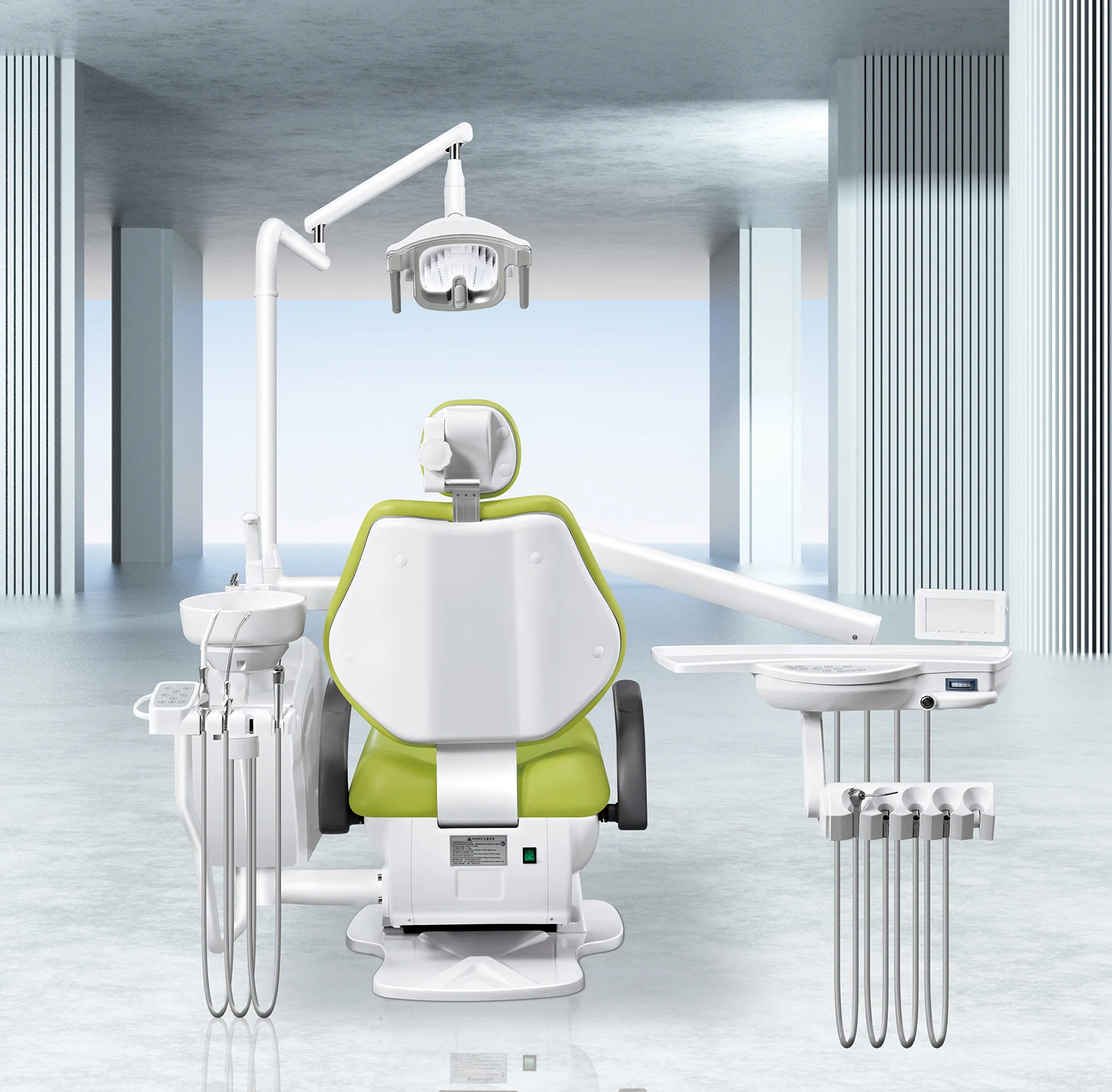 Fast Delivery and Low Price EXW Price Foshan Sterilized Dental Unit Dental Chair With Auxiliary Operation Control