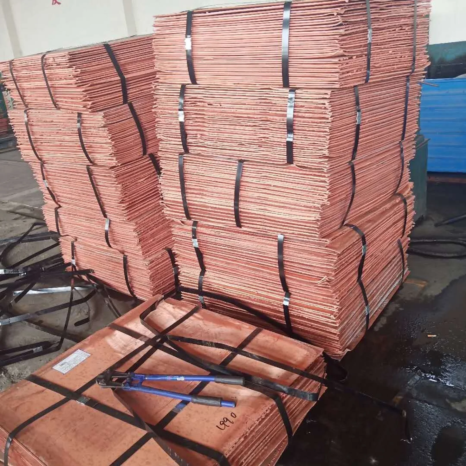 Oem Copper Cathode Lme A Grade 99.99 / Factory Wholesale High Purity Cathode Copper And