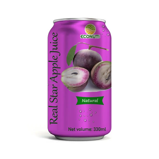 YOOH/OEM Private Label Brand Premium Best Beverages Product Star Apple Juice Drinks 330ml High Quality for Wholesale 2023 Health