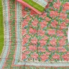 Peach & Parrot Green