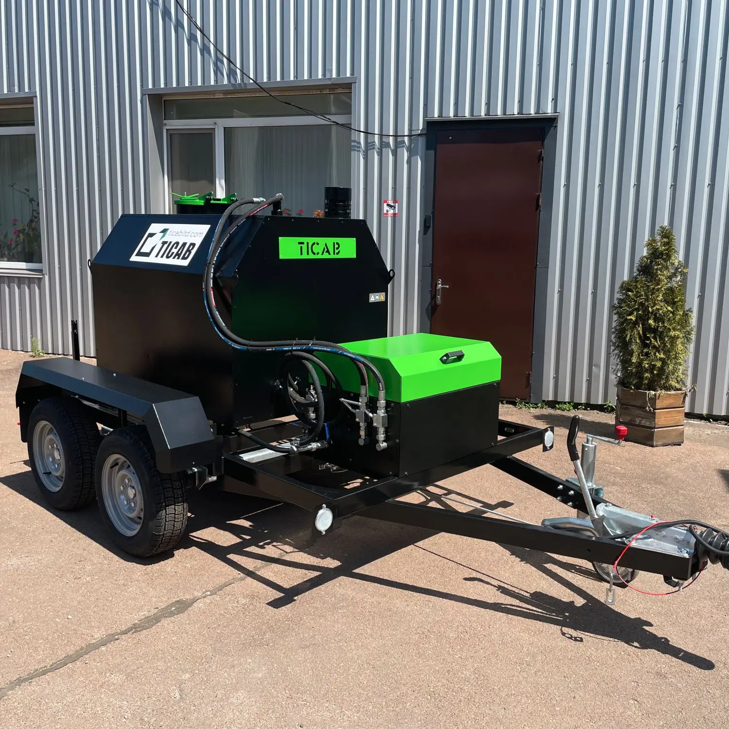 BS-1000 High Performance Bitumen Emulsion Spraying Machine Durable ...