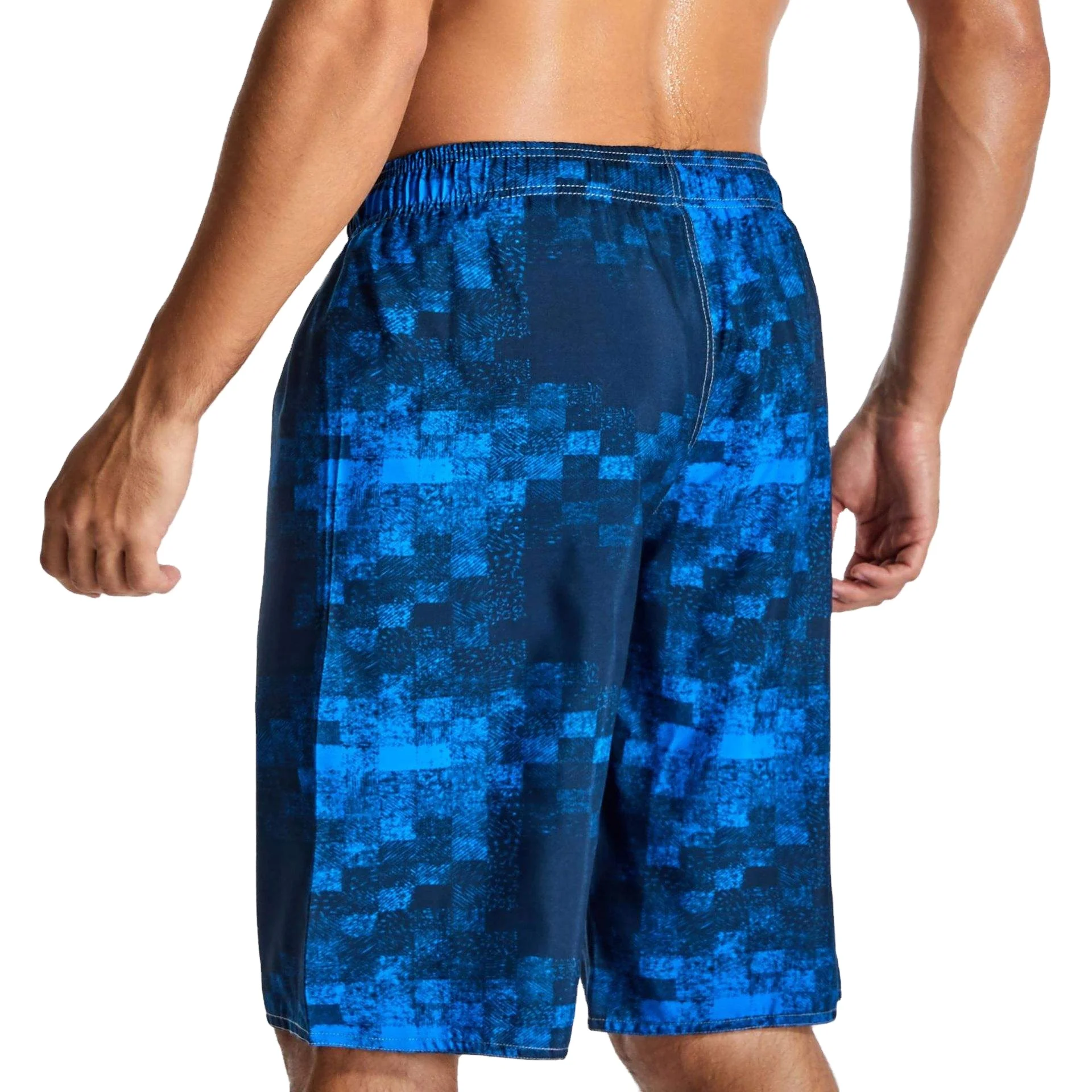 Aqua Flex Quick Dry Pludmales šorti Premium peldkostīmi aktīviem vīriešiem Island Comfort Pludmales šorti Stilīgi un funkcionāli929_voghion.com