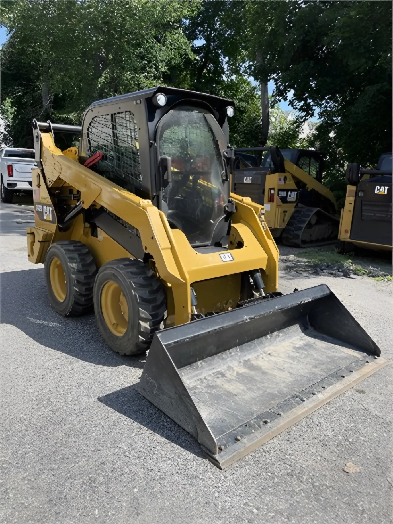 Used Caterpillar 242d Wheeled Skid Steer Ce Epa Certification Fully