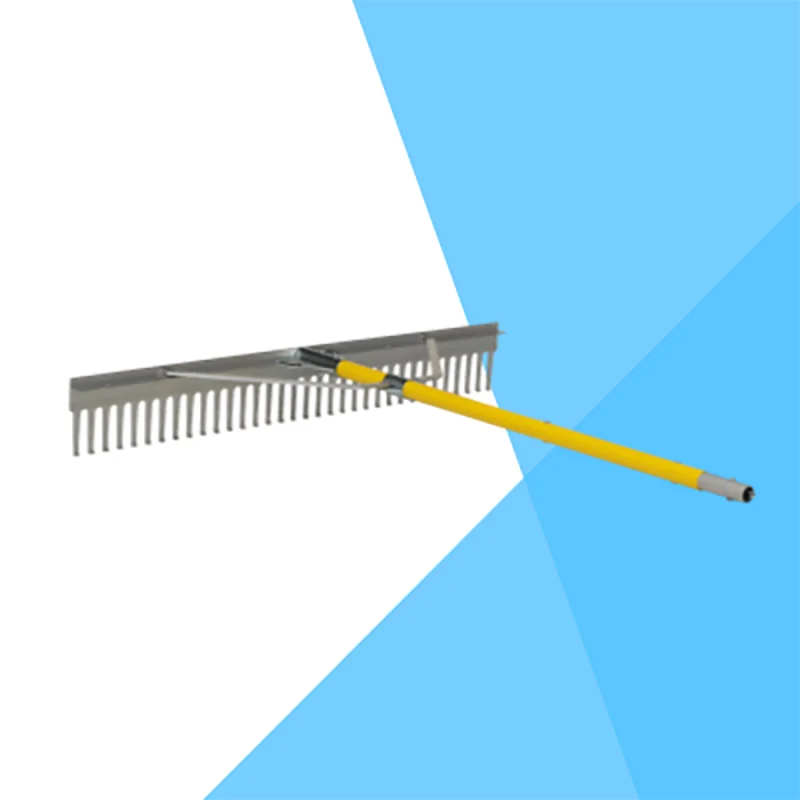 Aromanano Stainless Steel Razer Rake Weed Raker Collapsible Allpurpose