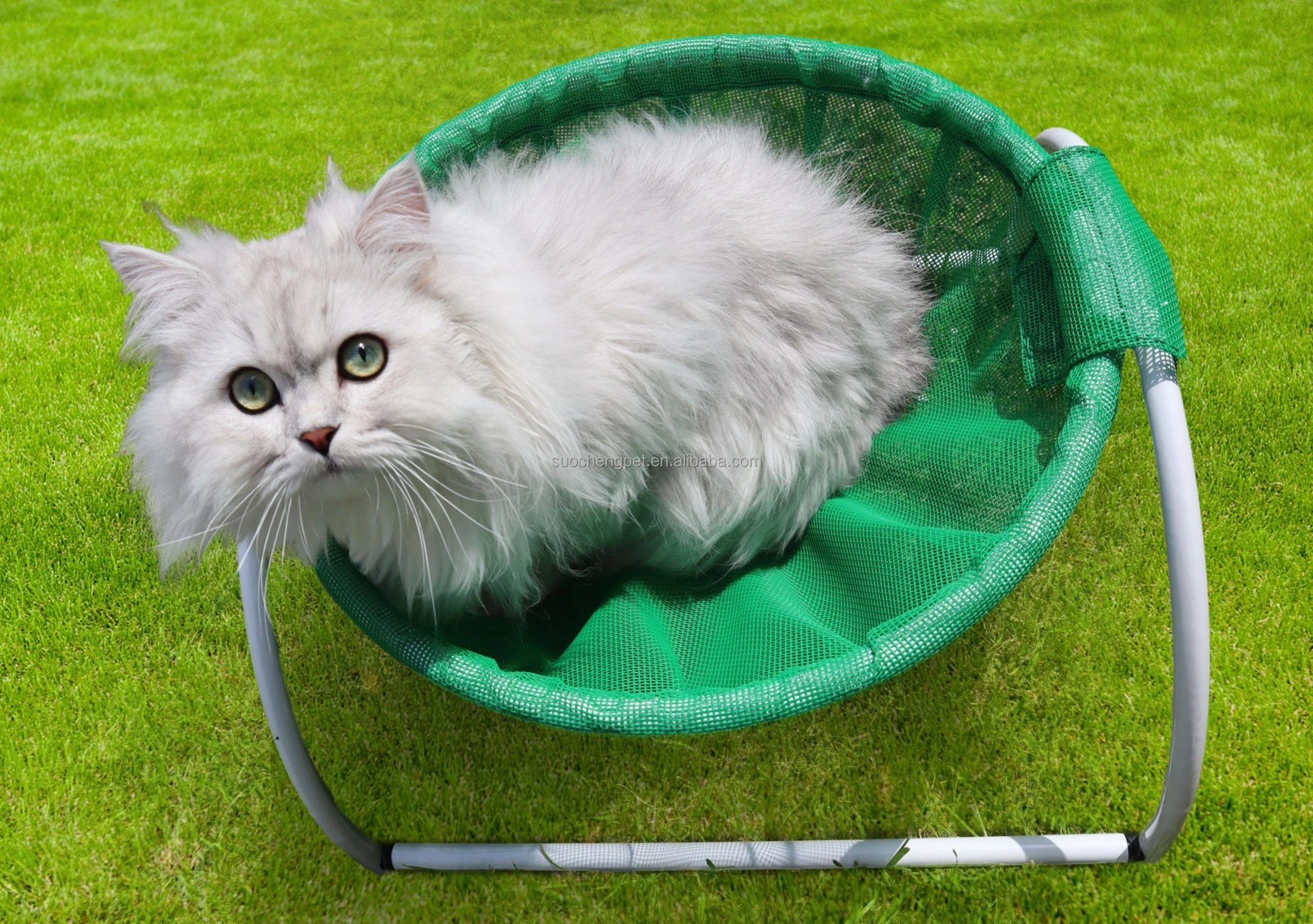 Detachable Washable Elevated Breathability Hammock Bed Freestanding