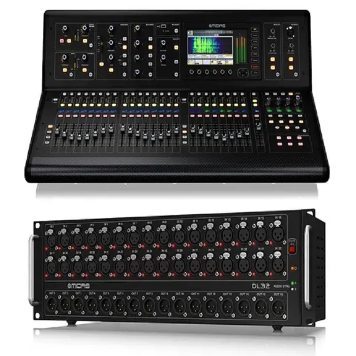 HOT SALES Midas M32R Live Digital Mixer + DL32 Stage Box + 150 Cat5 ...