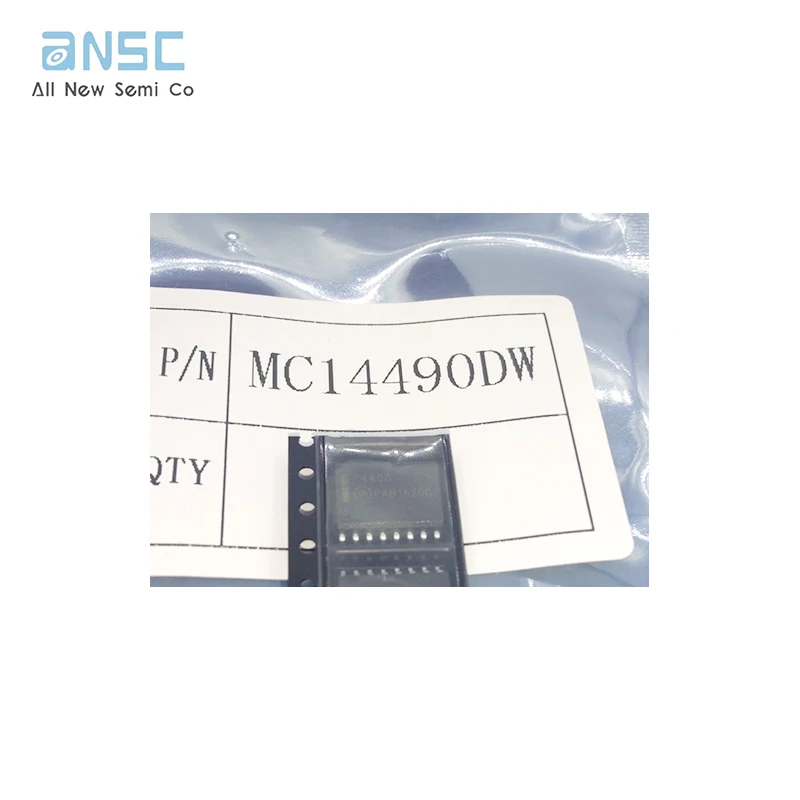 You can contact me for the best price Original MC14490DW Logic IC SPECIALTY LOGIC CIRCUIT 16 Pin SOIC-16 Hot sale Original