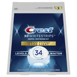 Cr est 3D Professional Effects Teeth Strips Kit, 20 Treatments