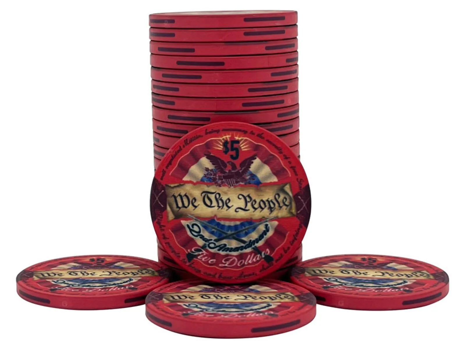 Fully Customisable Professional Ceramic Material Poker Chips 10g And