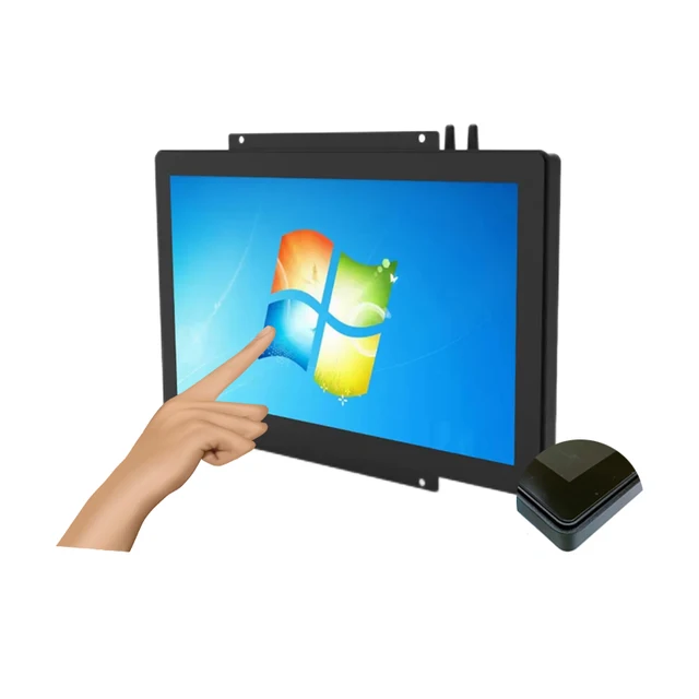 Ip65 Waterproof High Brightness 1000 Nits Open Frame Touch Screen Monitor USB New 15" 21.5" Marine Display for Outdoor Full HD