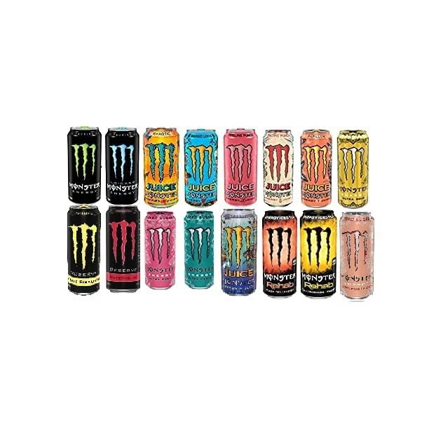 Monster Energy Drink (16 Oz. Dosen,24 Pk.) Original Monster Energy Drinks Frisch/großhandel