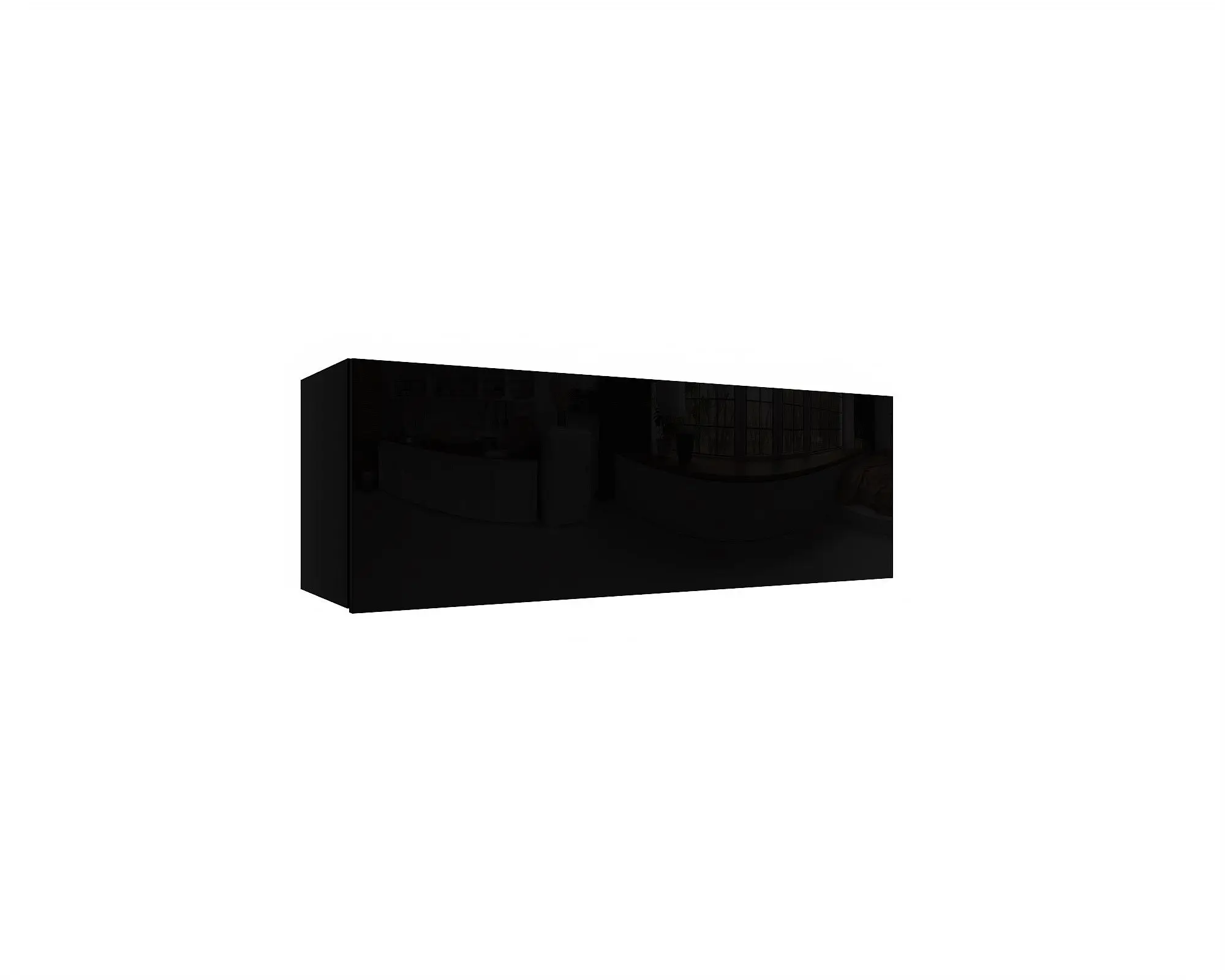 Подвесной шкаф из меламинового дерева 105X36 8X40