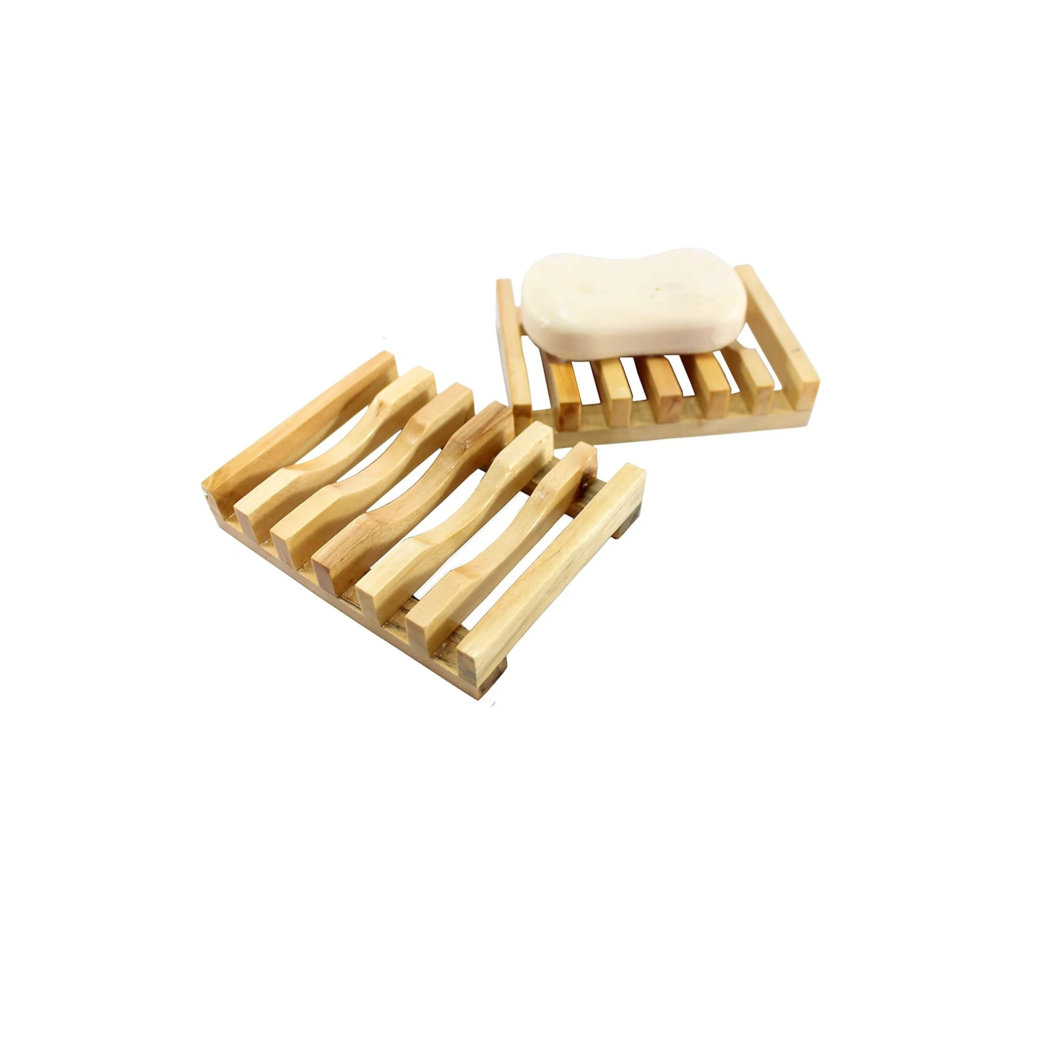 Aoipend Wooden Soap Tray For Kitchen Bathroom Counter Wood