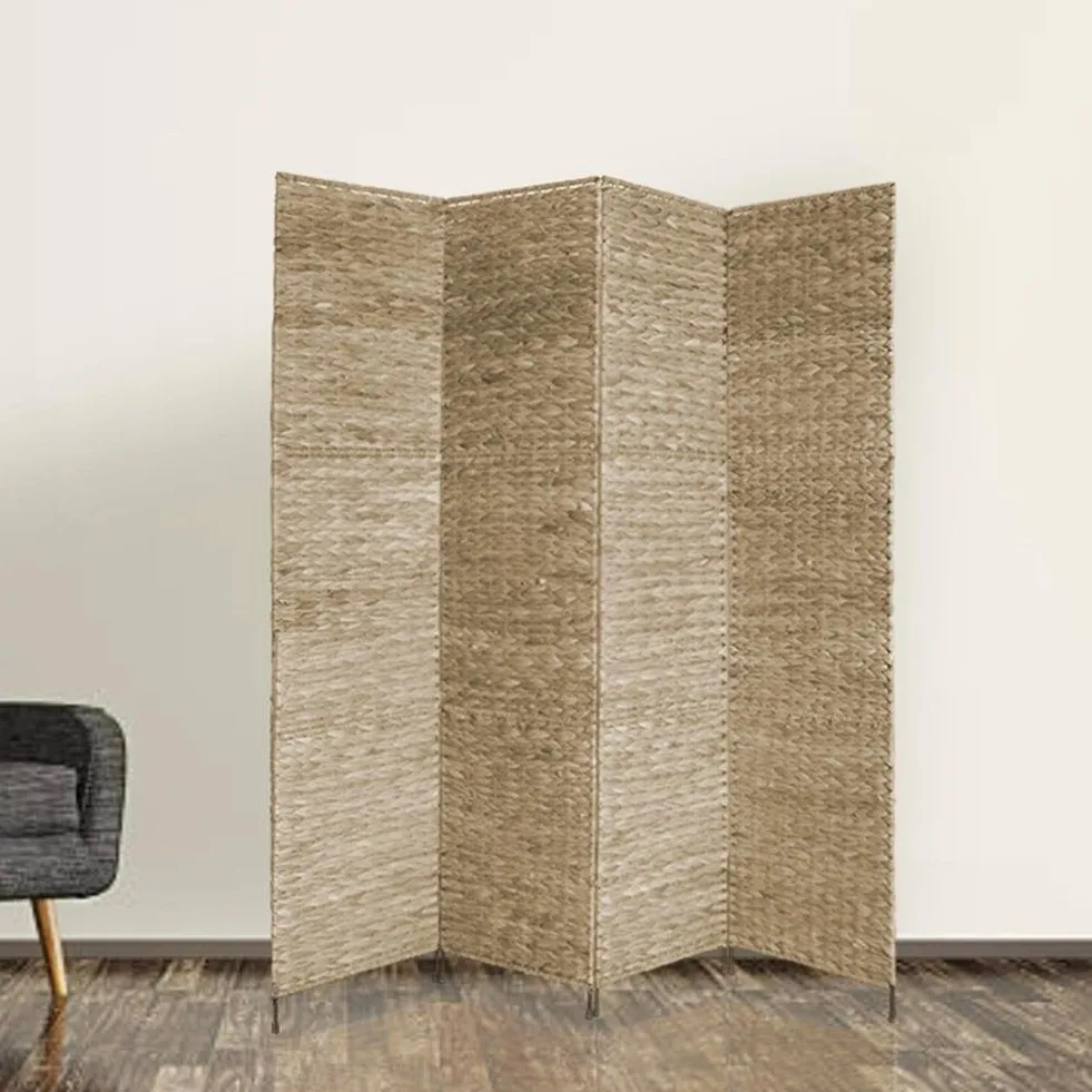 Разделитель для комнат с водяным Гиацинтом для украшения интерьера, экологически чистые складные экраны, большое количество перегородки для комнат