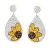 Blanc jaune et marron