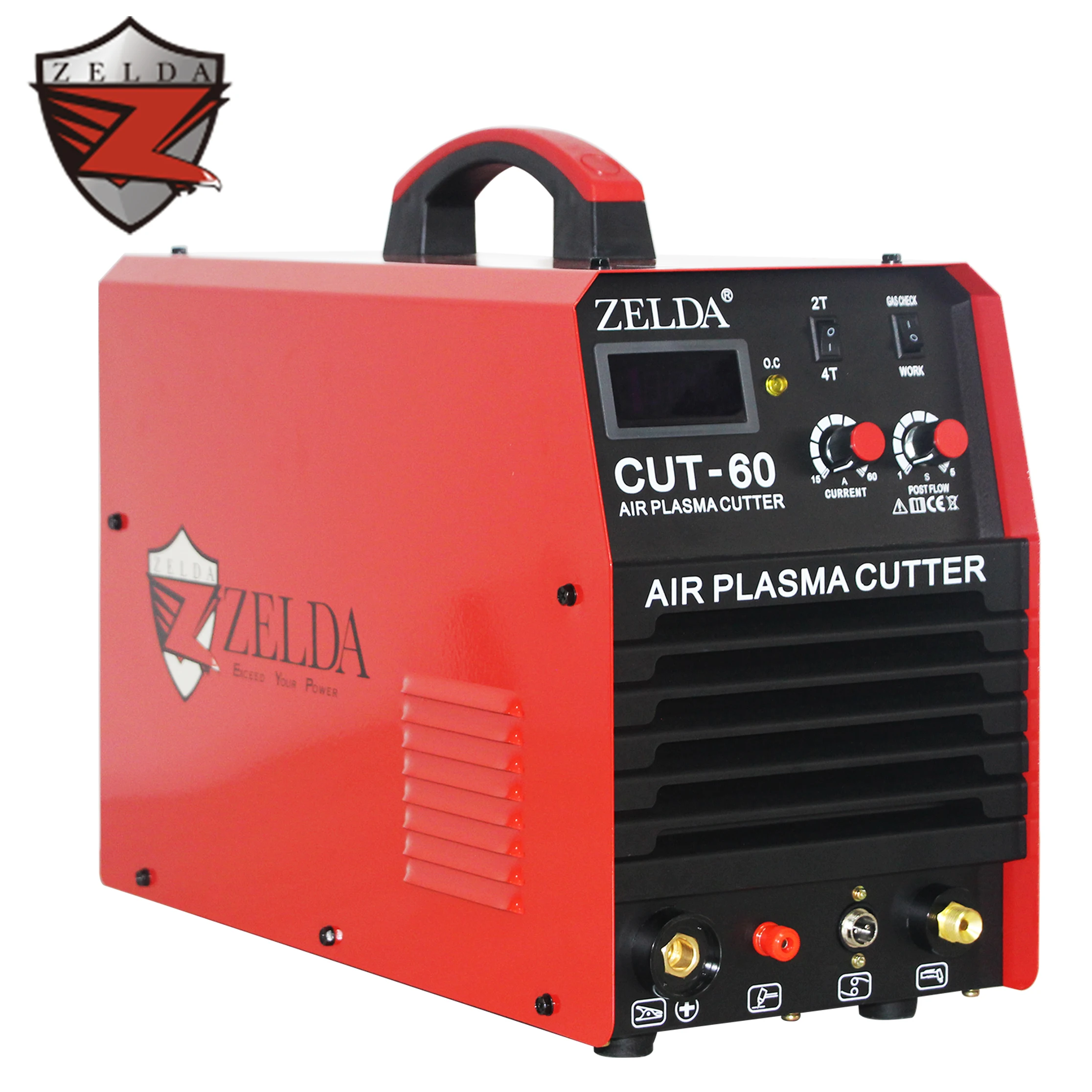 thumbnail interactive-video image 1 of AG-60 Plasma Cutter Torch Set - Compatible With LG60, LGK-60, SG-55, CUT 40/60 1 of 3