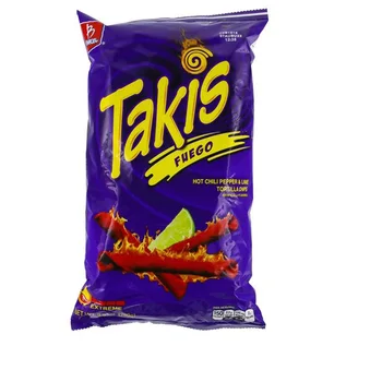 Takis Tortilla Snack Chips Takis Chips Fuego Xtra Hot Takis Original ...