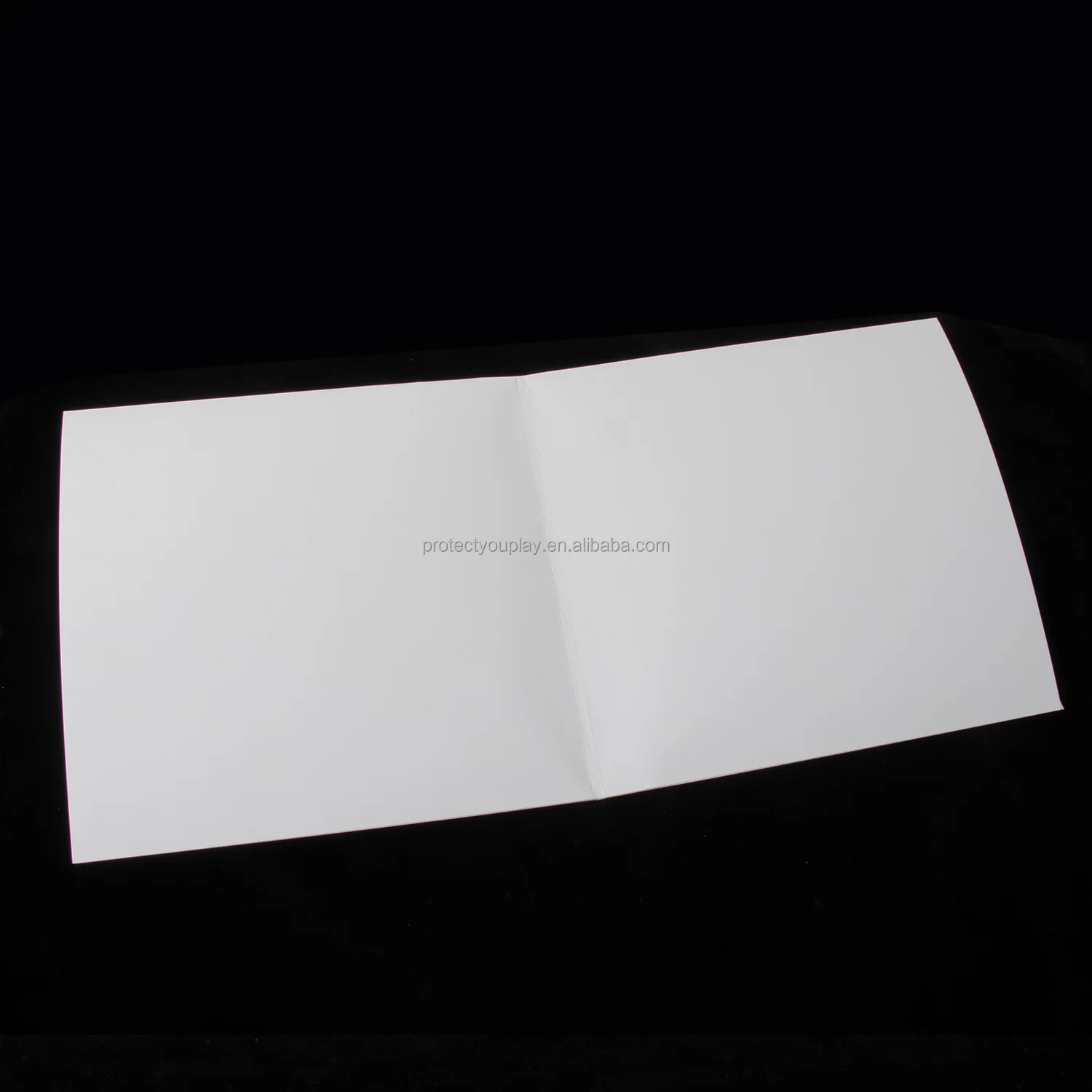 12 Inch White Cardboard Record Gatefold Jacket Album Cover Storage For