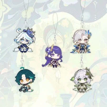 Acrylic Keychain Anime Chibi Style Cute Design Adds Unique Personality ...