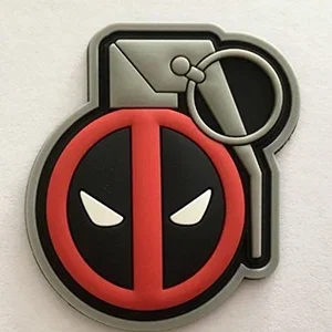 High Quality Custom PVC Silicone Rubber Patches with Valcro Backing Embroidered American Flag Design Garment Decoration Logos