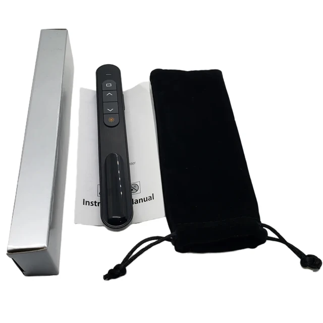 Télécommande PowerPoint Avec Hyperlien Et Volume - 2,4GHz USB | Pour Présentation Professionnelle | Pointeur Laser