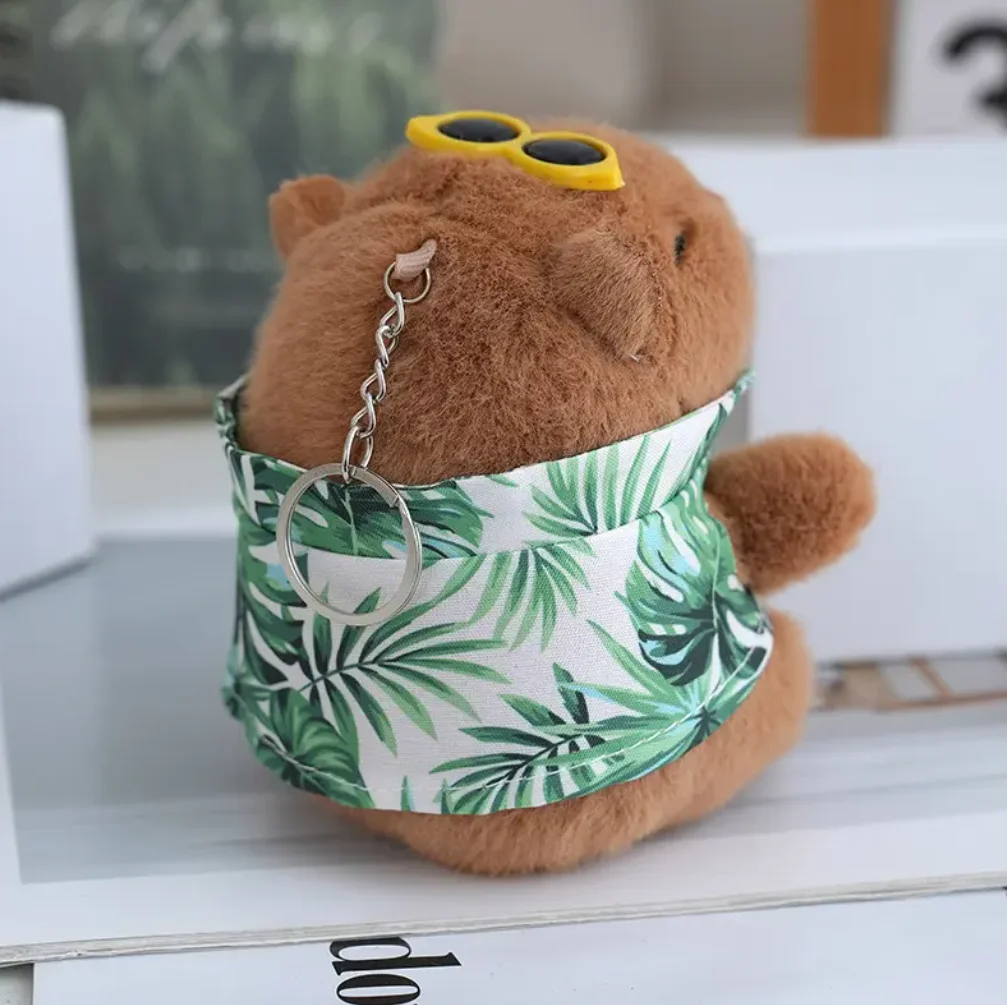 Hawaii Plushie Seaside Beach Blue Green Shirt Vacation