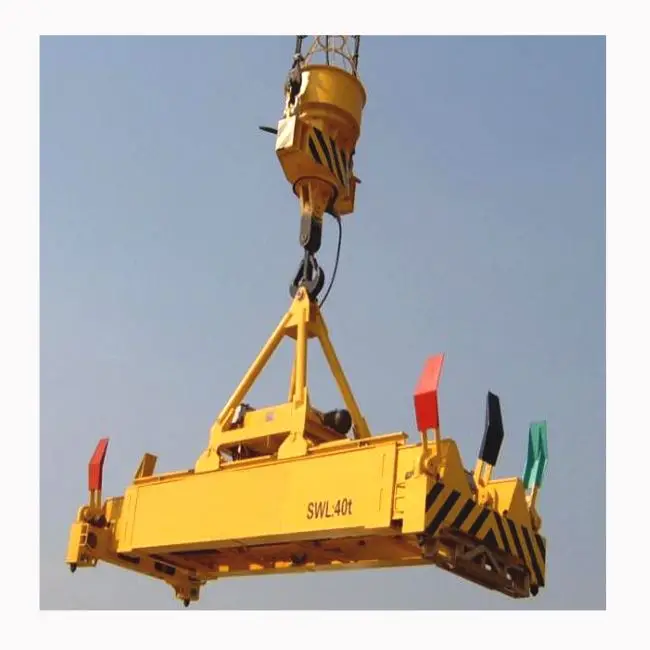Over height Container Spreader Size Adjustable forklip spreader for container handling