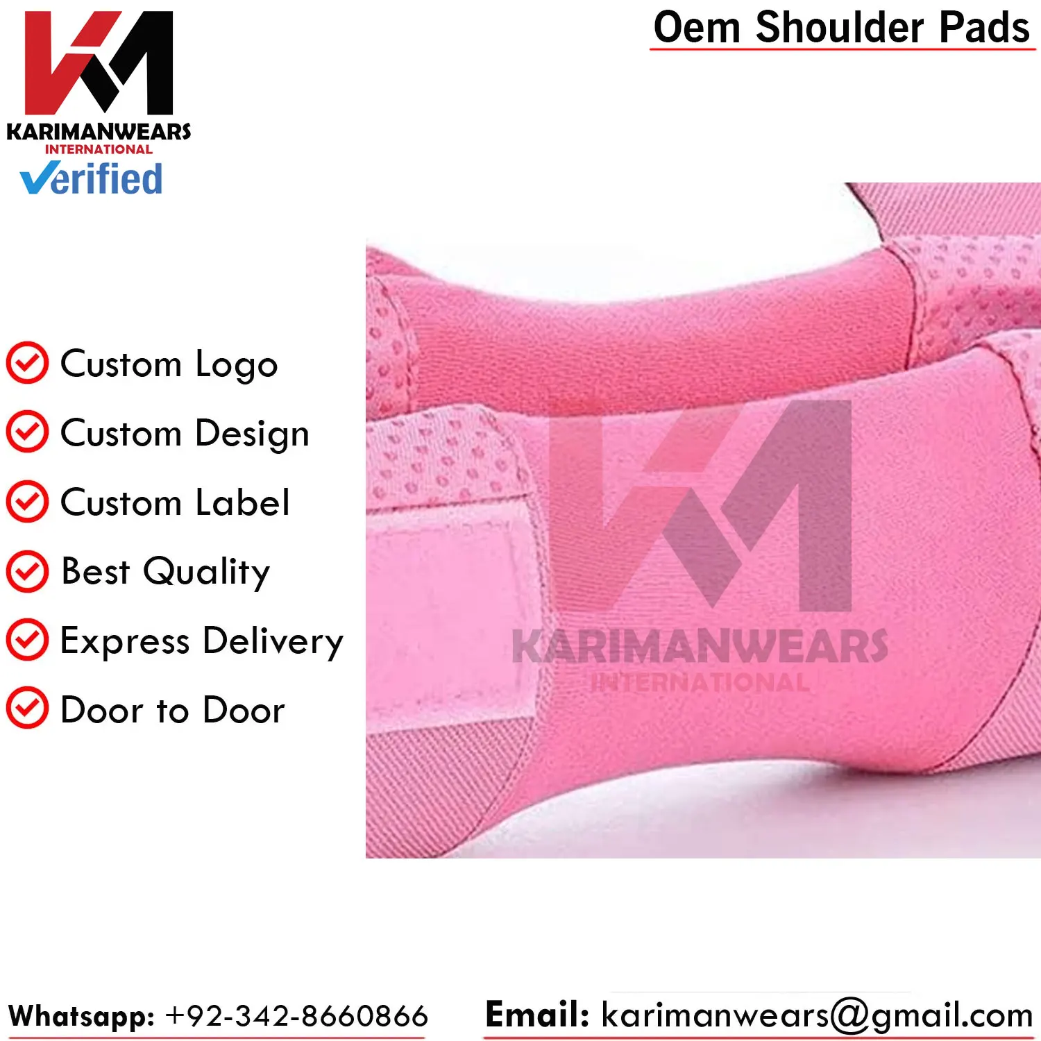 Barbell Pad Set Squats Hip Thrusts Premium Foam Weight Lifting Bar Cushion Anti-Slip Design Shoulder Neck Support Fits Standard