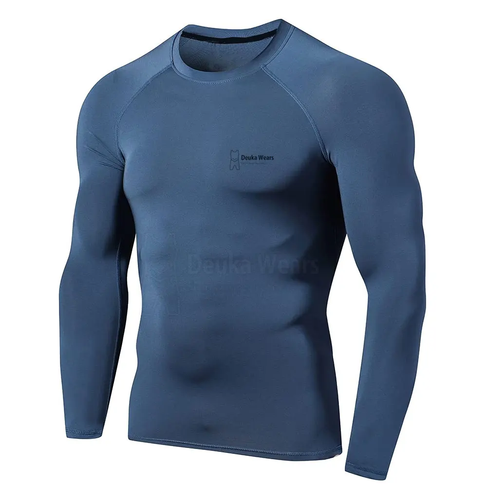 High Quality Men Rash Guard Gym Fitness Wear Men Rash Guard Polyester